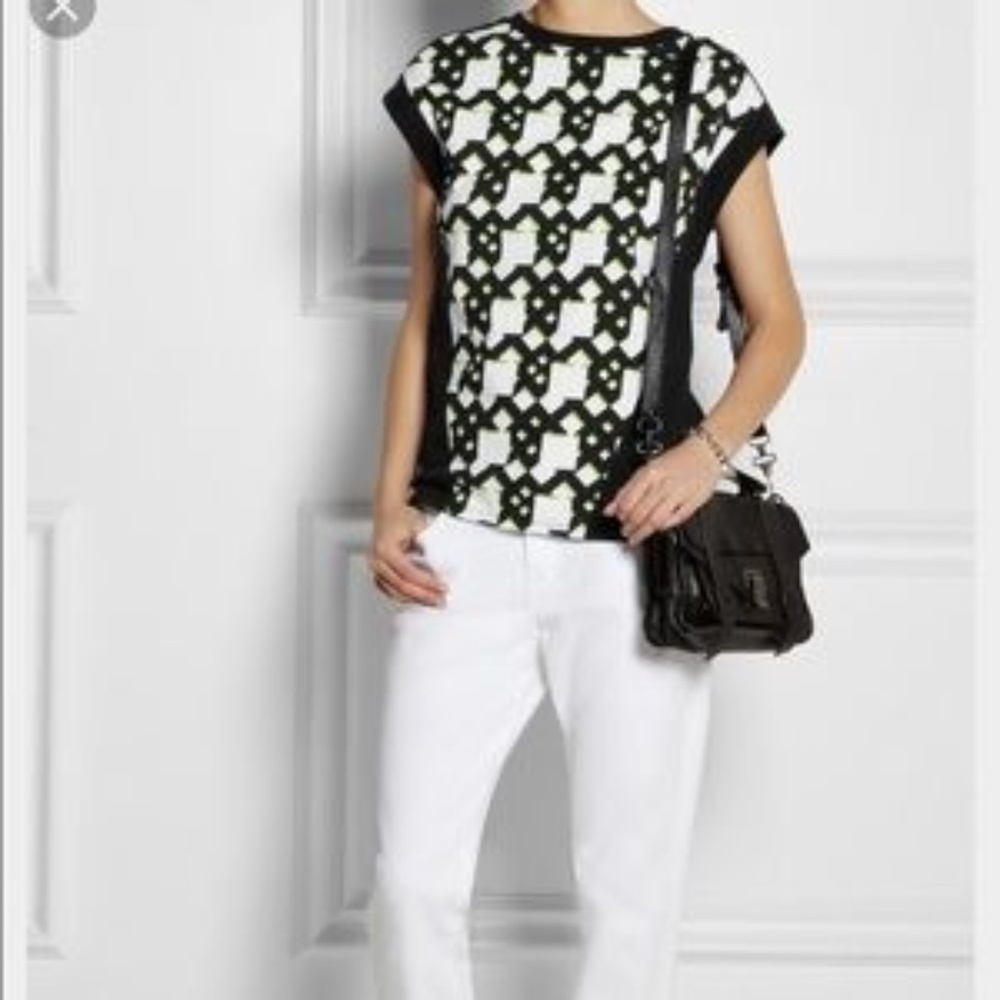 NWT Peter Pilotto for Target Abstract Design Shirt